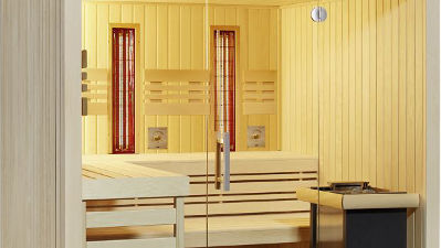 Massivholzsaunen im Angebot von Wellness Wiedel – Baureihe Panorama