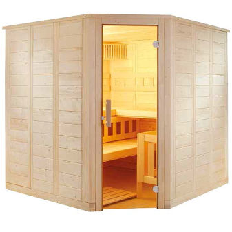 Massivholzsaunen im Angebot von Wellness Wiedel – Baureihe Wellfun