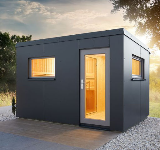 Gartensaunen im Angebot von Wellness Wiedel – Modell Luna 2