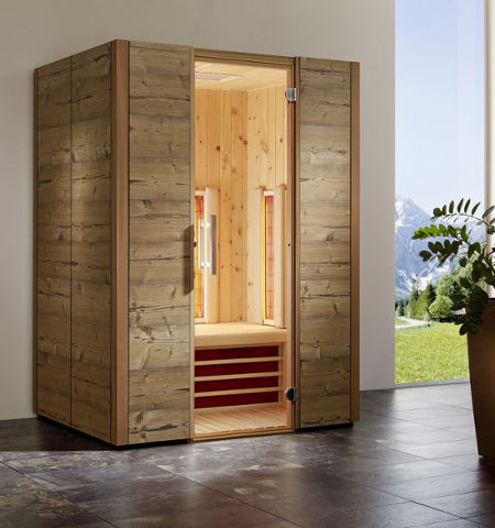 Infrarotkabinen im Angebot von Wellness Wiedel – Modell TrioSol Alpina