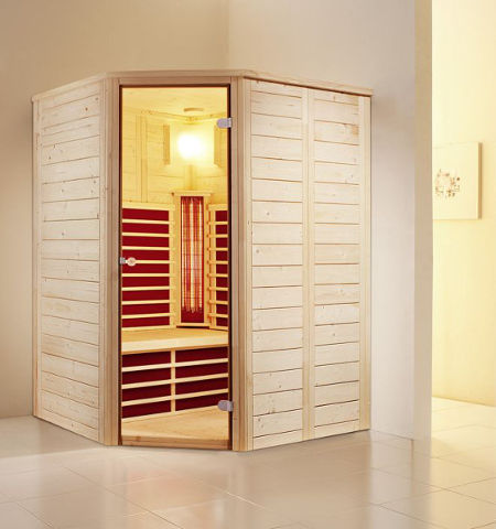 Infrarotkabinen im Angebot von Wellness Wiedel – Modell TrioSol Natura