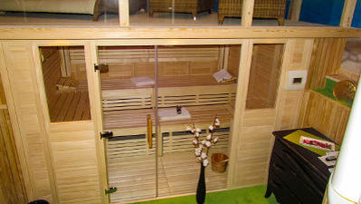 Einbauvariante des Saunabauers Wellness Wiedel – Schwimmbad Umbau