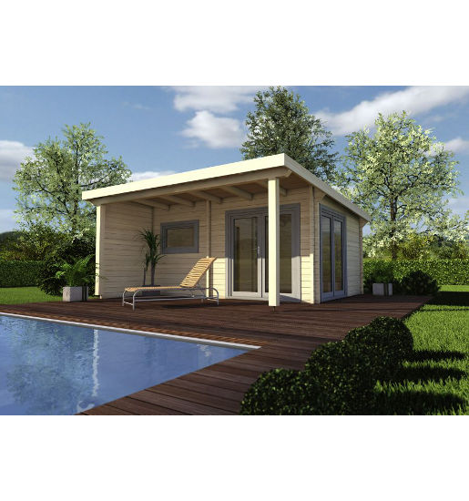 Gartensauna Bella 1 von Wellness Wiedel – Realisieren Sie sich mit dem Bella Saunahaus Ihren persönlichen Gartentraum