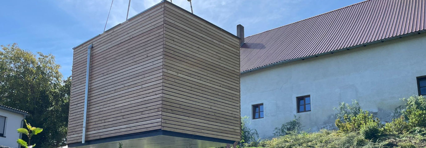 Vorgefertigte Gartensauna: Sonderaktion von Wellness Wiedel im Jahr 2023